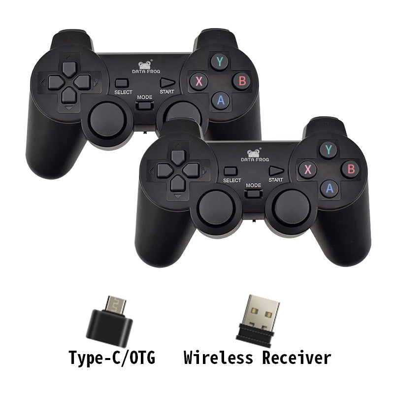 Wireless controllers with adapter