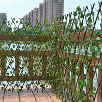Thumbnail for Retractable artificial garden fence - Caerin®
