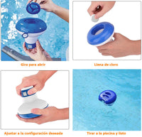 Thumbnail for Chlorine dispenser with thermometer